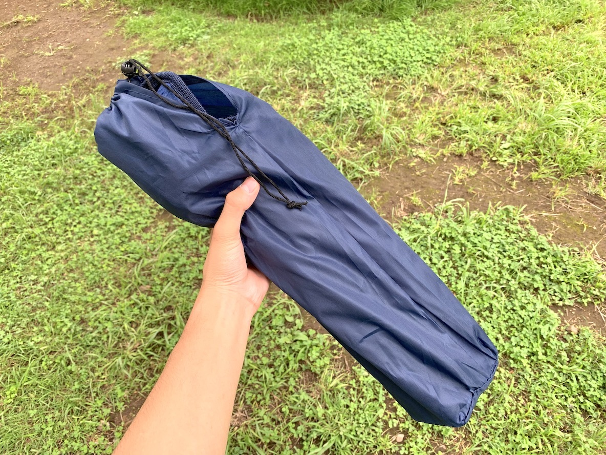 ニトリのコンパクトチェアがあれば 公園や庭でもダラッ っとリラックスできるよ Roomie ルーミー