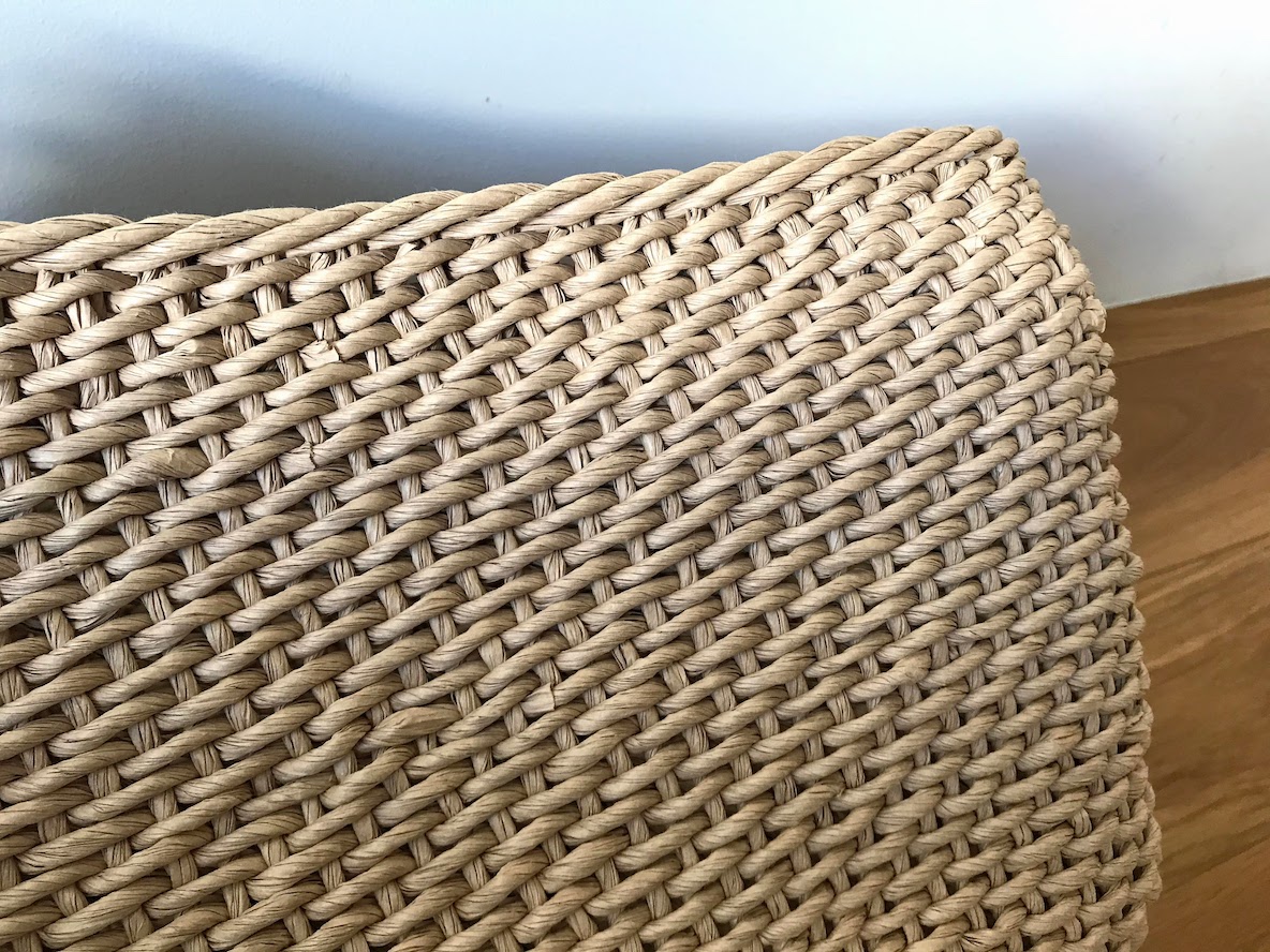 ペーパーコードバスケットのペーパーコードの説明をしている画像