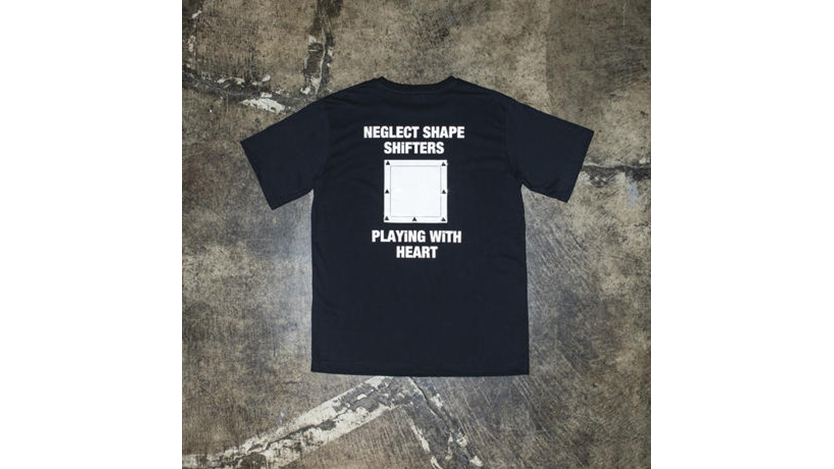 「NEGLECT SHAPE SHiFTERS Limited Edition」 TEE (黒/白100枚ずつ限定) 10,000円(税込)