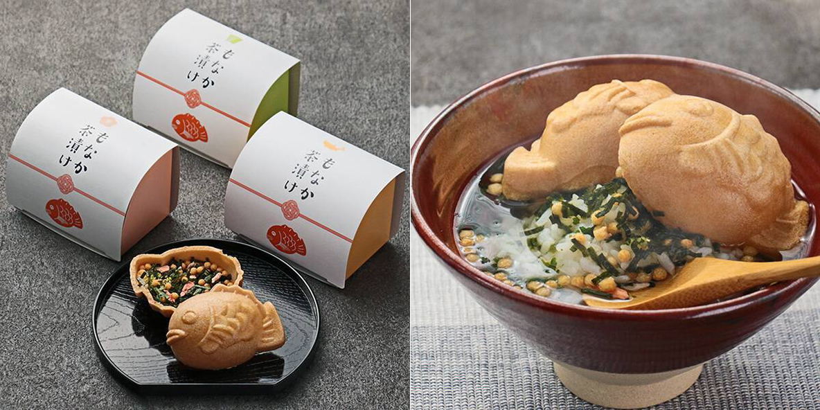 ちきり清水商店もなか茶漬け