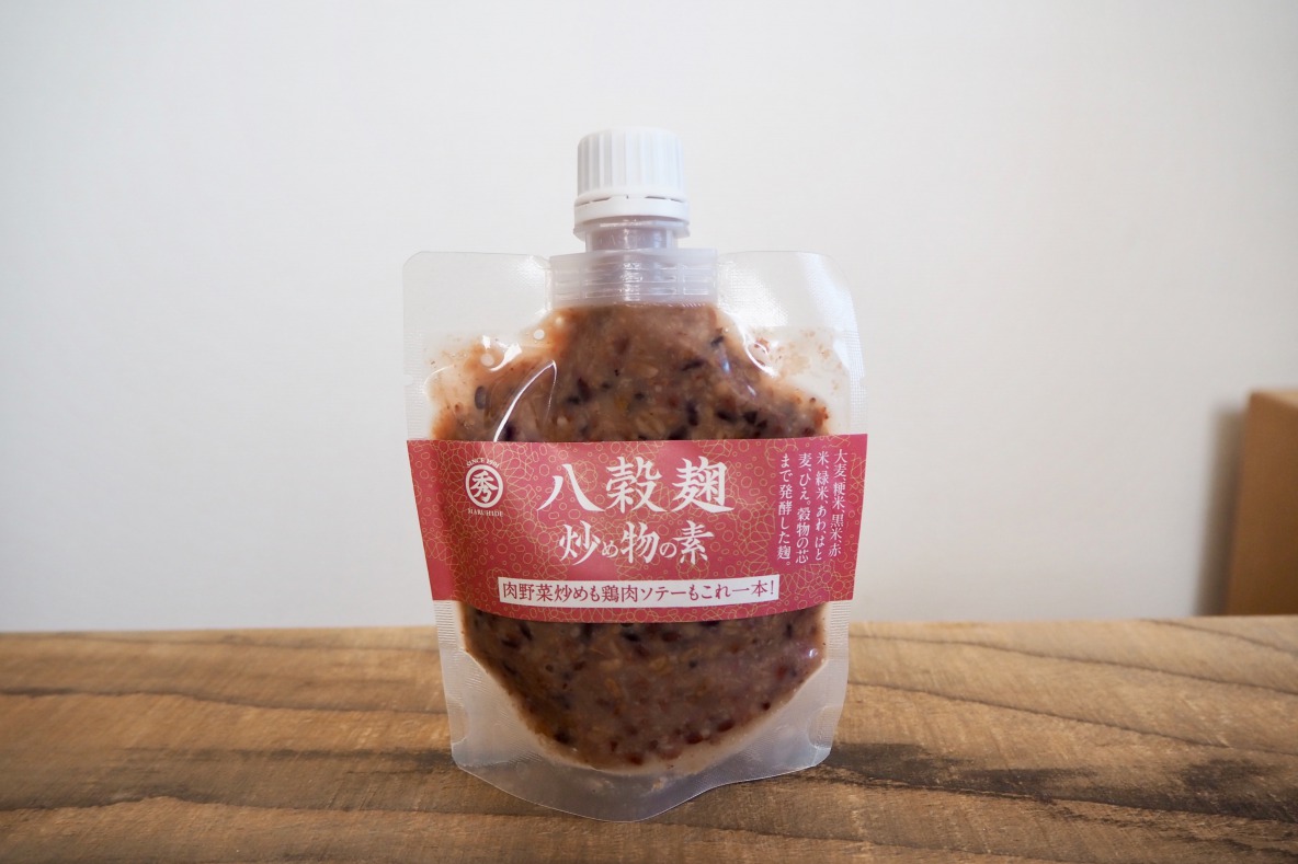 「丸秀醤油 八穀麹 炒め物の素」