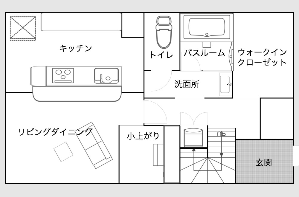 東京都杉並区に住む夫婦の戸建