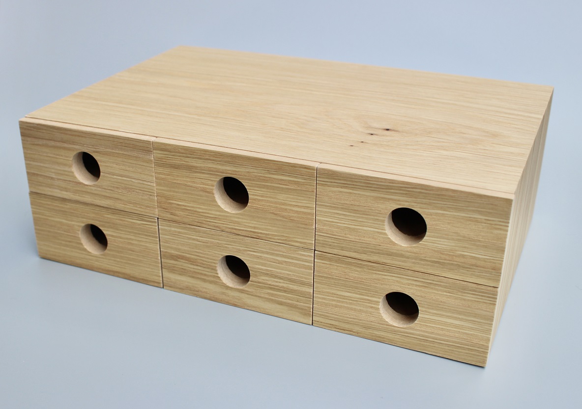 無印良品 「木製小物収納6段」