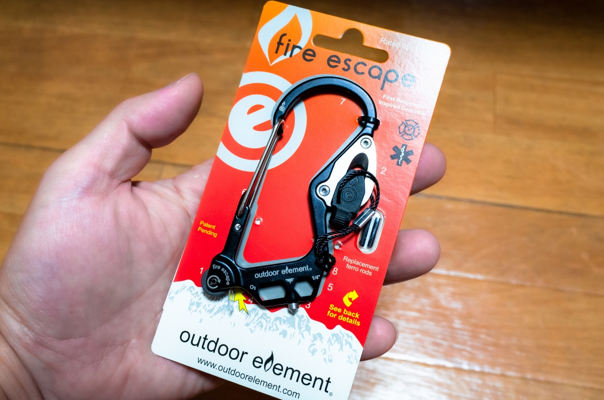 OUTDOOR ELEMENT「ファイヤーエスケープ」商品単体