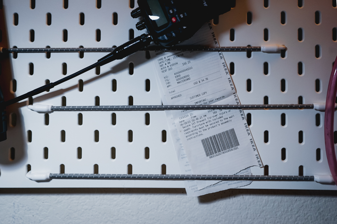 イケアの有孔ボードで デスク周りのゴチャゴチャを解決できました マイ定番スタイル 21年9月日 Biglobeニュース