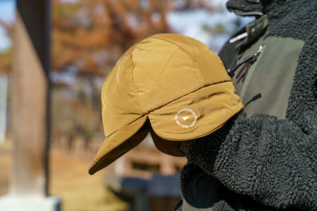耳あて付きなのにゴワゴワしない Ridge Flap Cap はストレスなく被れるよ Roomie ルーミー