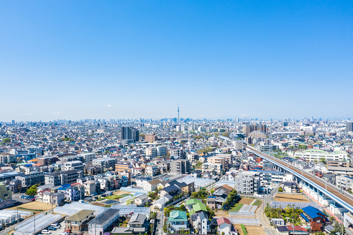 千葉県松戸市の景色