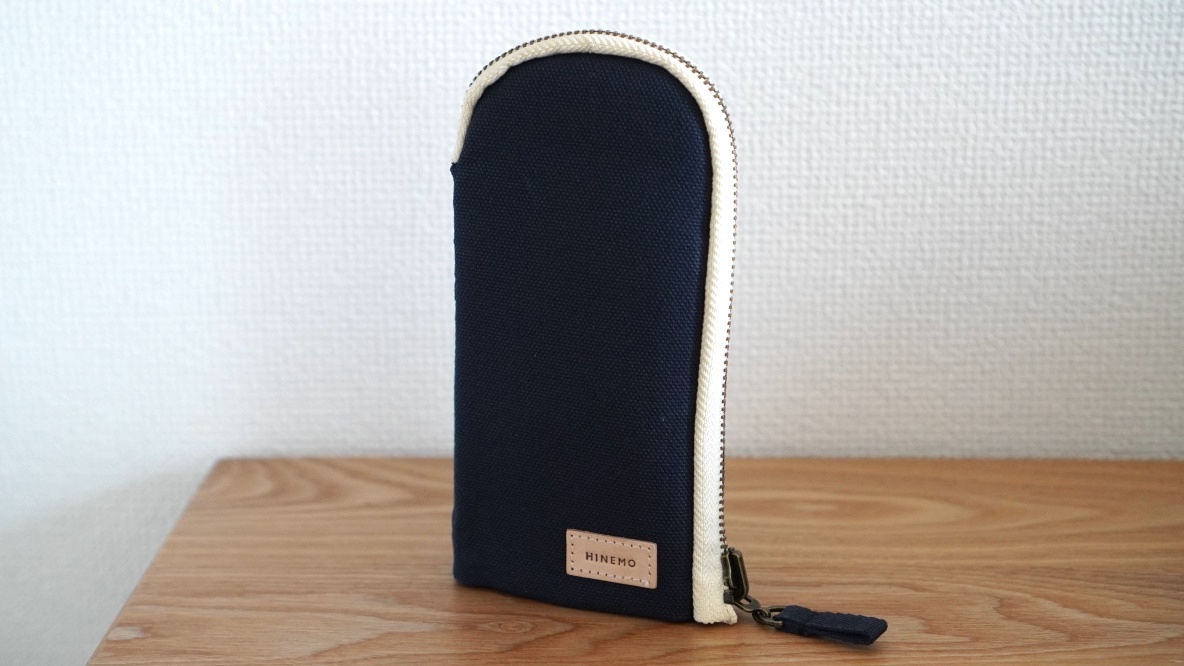 LIHIT LAB(リヒトラブ) HINEMO スタンドペンポーチ S ネイビー