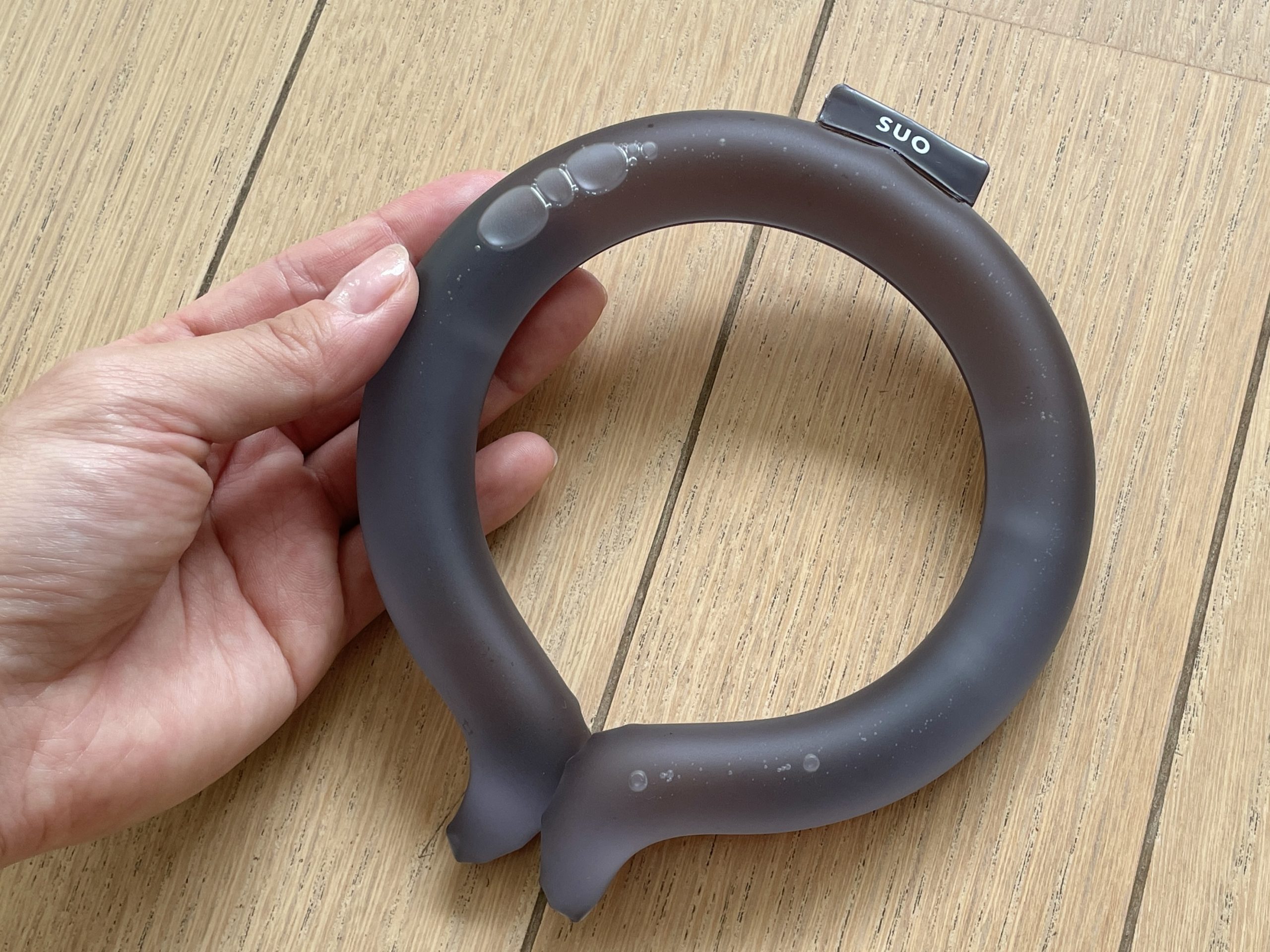 F・O・インターナショナル 「アイスリング」 液体に戻った様子