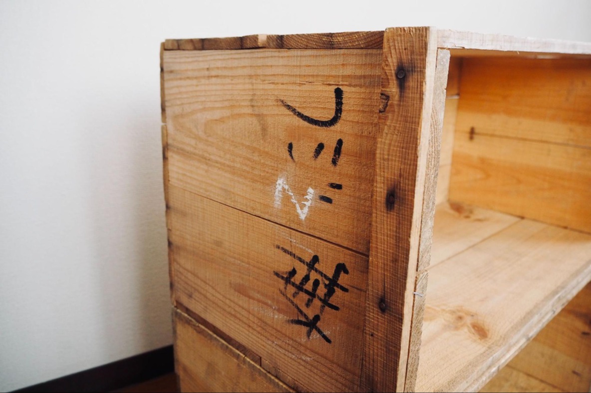 「りんご箱」を使ってDIYデビューした話|小春の場合