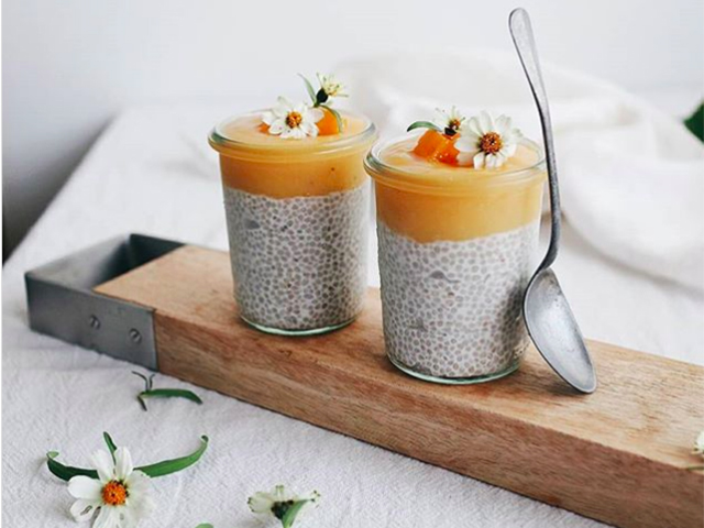 ココナッツチアプディングのレシピ