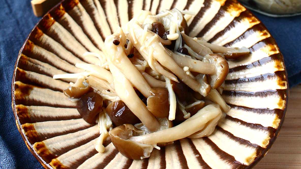 塩麹きのこ