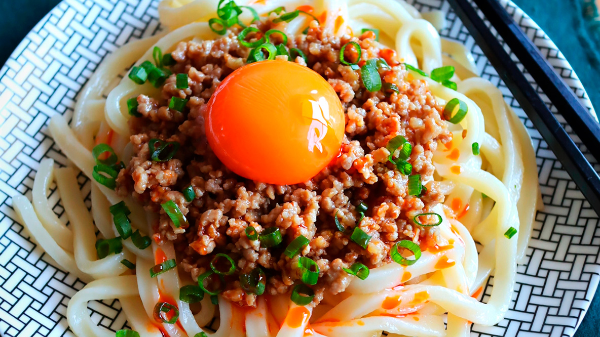 肉味噌うどん