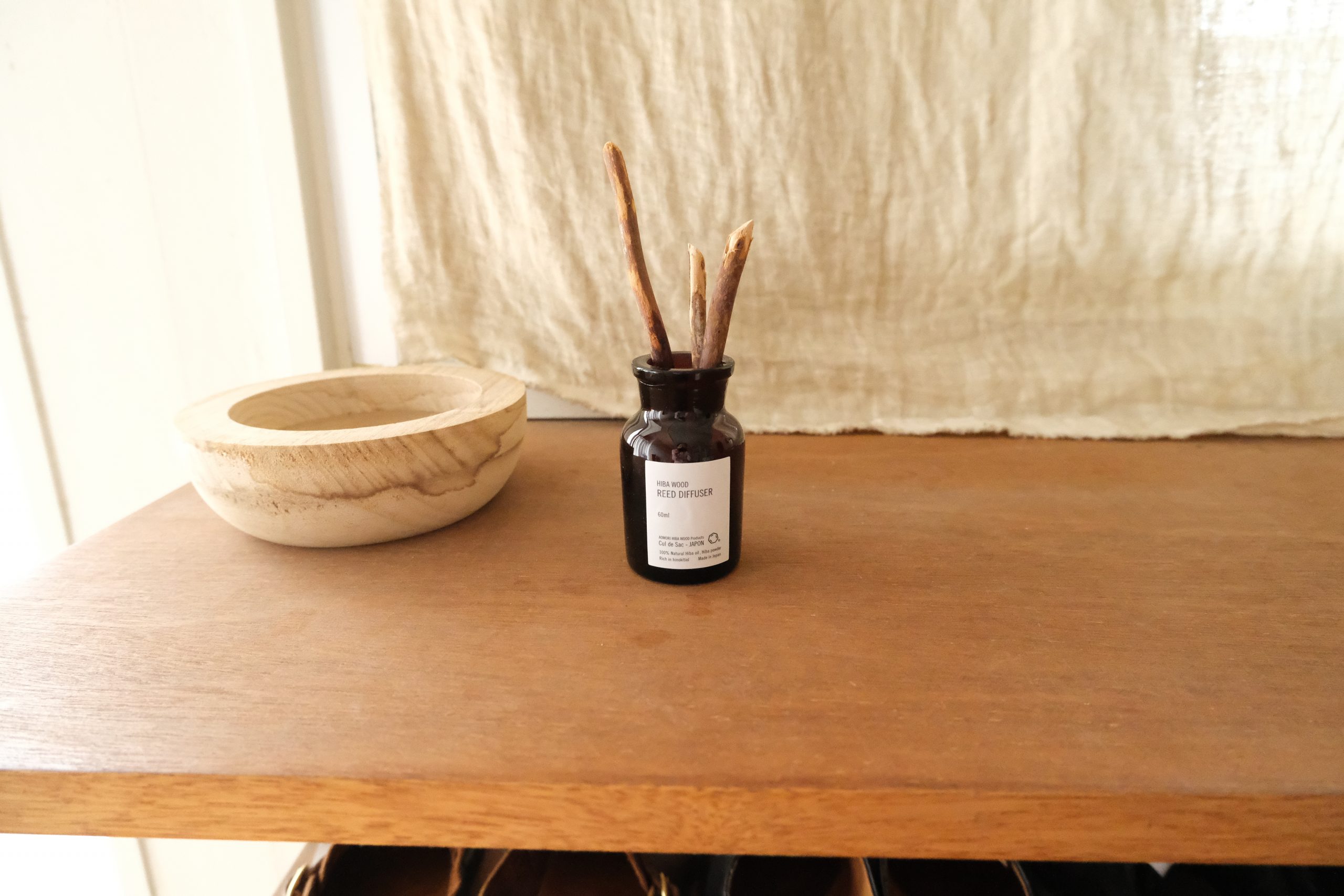ディフューザーの正解は「青森ヒバ」だった。家の中がさりげなく