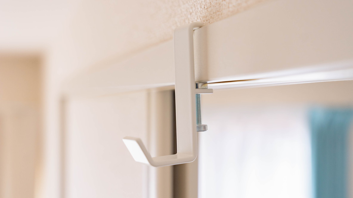 山崎実業 「tower 室内物干しポールホルダー 2個組」