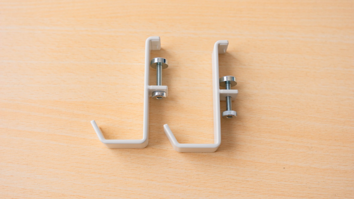 山崎実業 「tower 室内物干しポールホルダー 2個組」