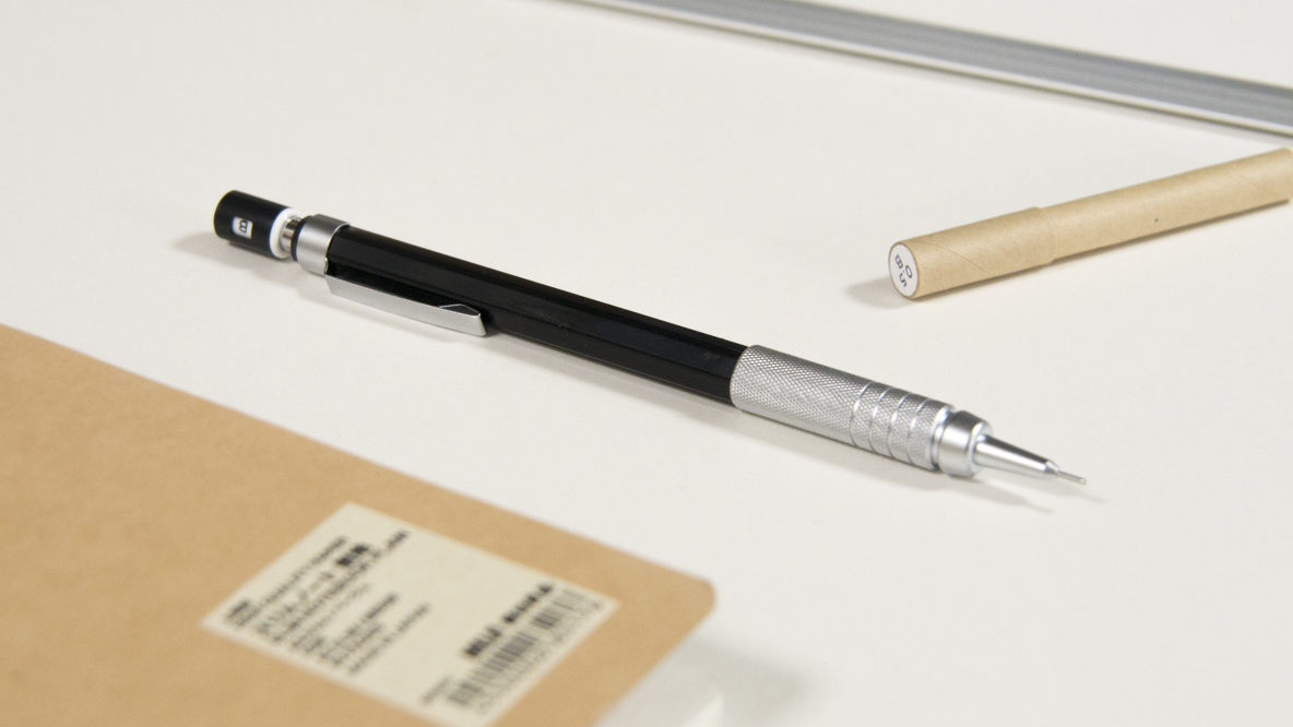 無印良品シャープペンシル 新品未使用 無印低重心シャープペン （無印 シャープペンシル