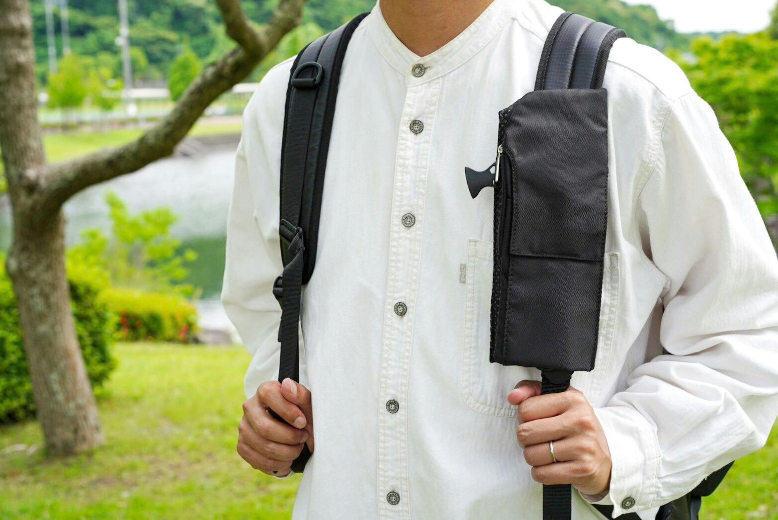 もうひとつポケットがあったらな…を実現してくれる「＋poket」で愛用