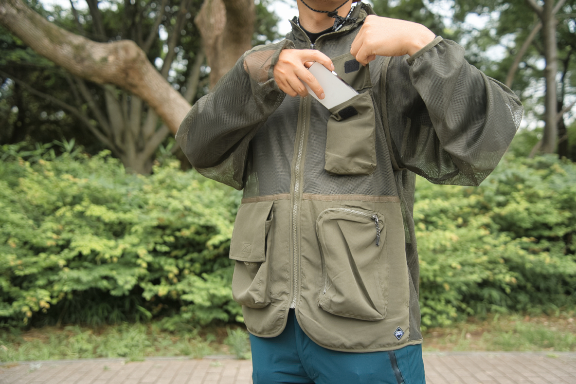 希少ワークマン防虫機能蚊が近寄らないジャケット