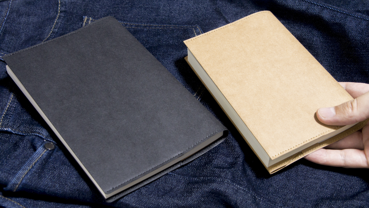 無印ファンに朗報です。 「ジーンズラベルを使ったステーショナリー