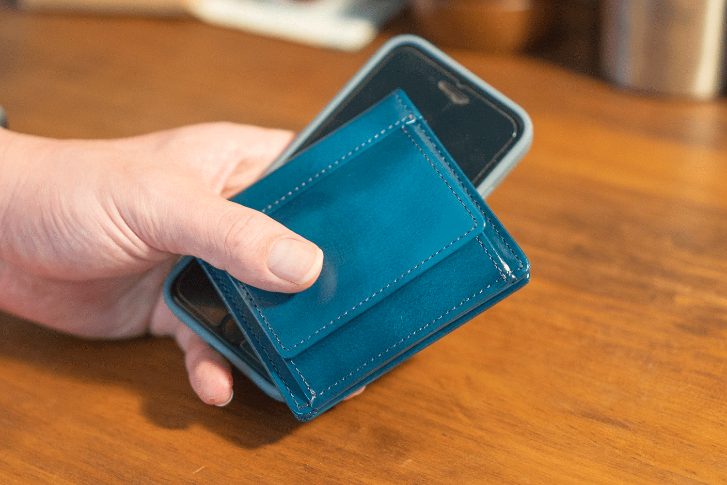 FIORAIA フィオライア コンパクトウォレット ポピー キャッシュレス