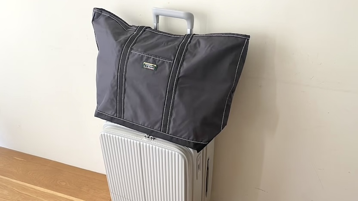 L.L.Beanのナイロントートが「旅行帰りの大荷物問題」を解決してくれた