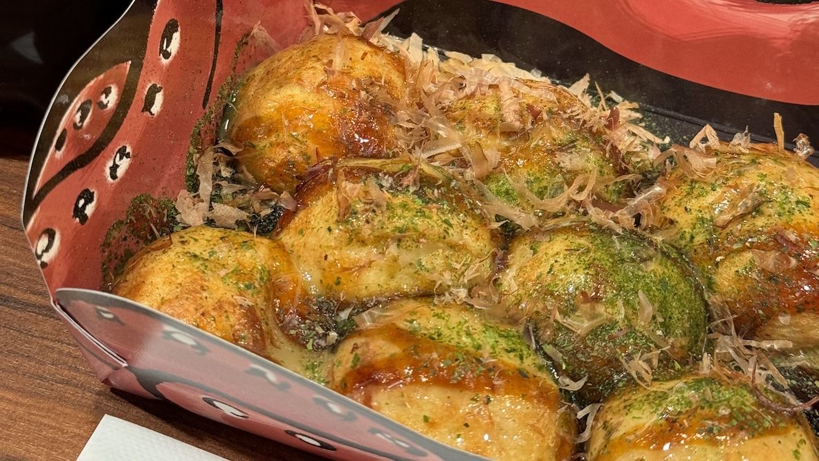 大阪に行ってたこ焼きを合計40個食べた日のこと【ROOMIEふつうごはん