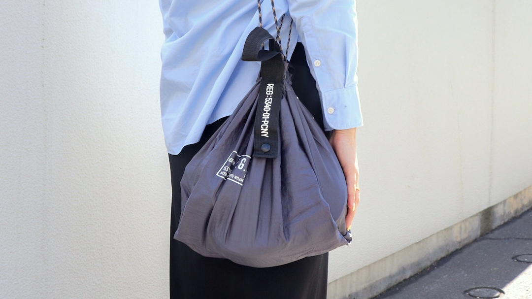 さえら　ヒスクローネ ナイロン製エコはバック さえら ヒスクローネ ナイロン製エコはバック