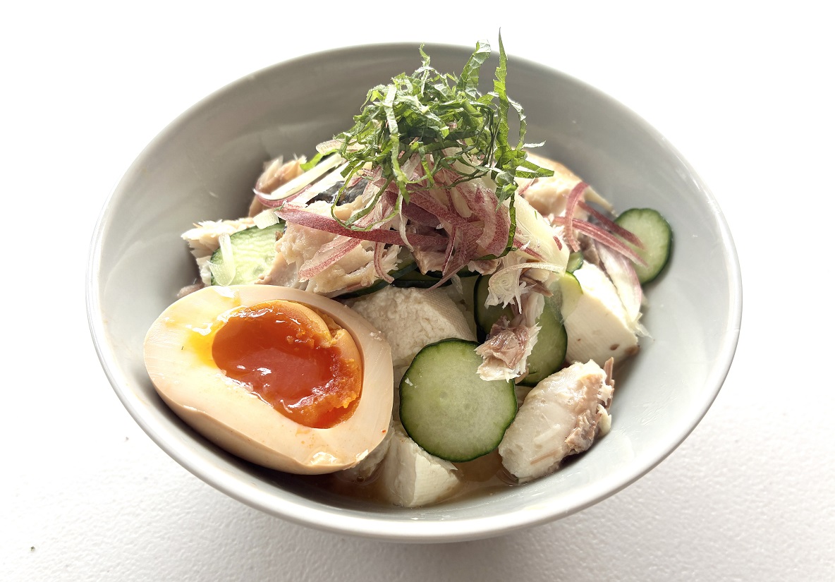 久原「あごだしとごま香る冷や汁」