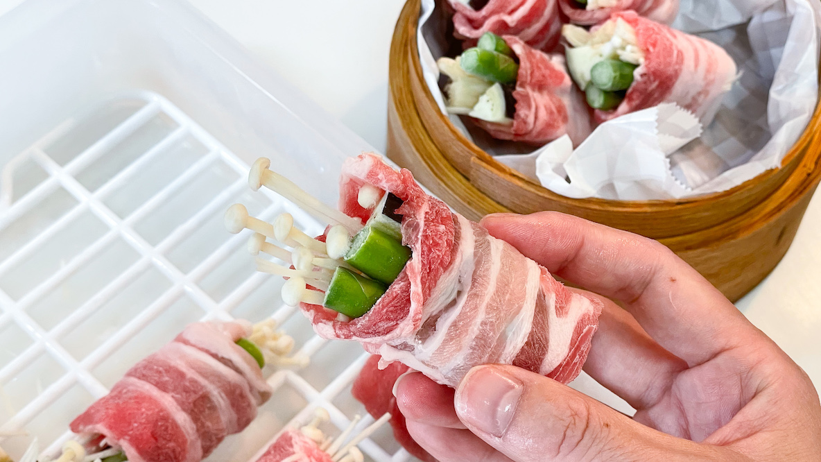 冷蔵も冷凍もスムーズ。「餃子専用バット」で、日々のつくり置き