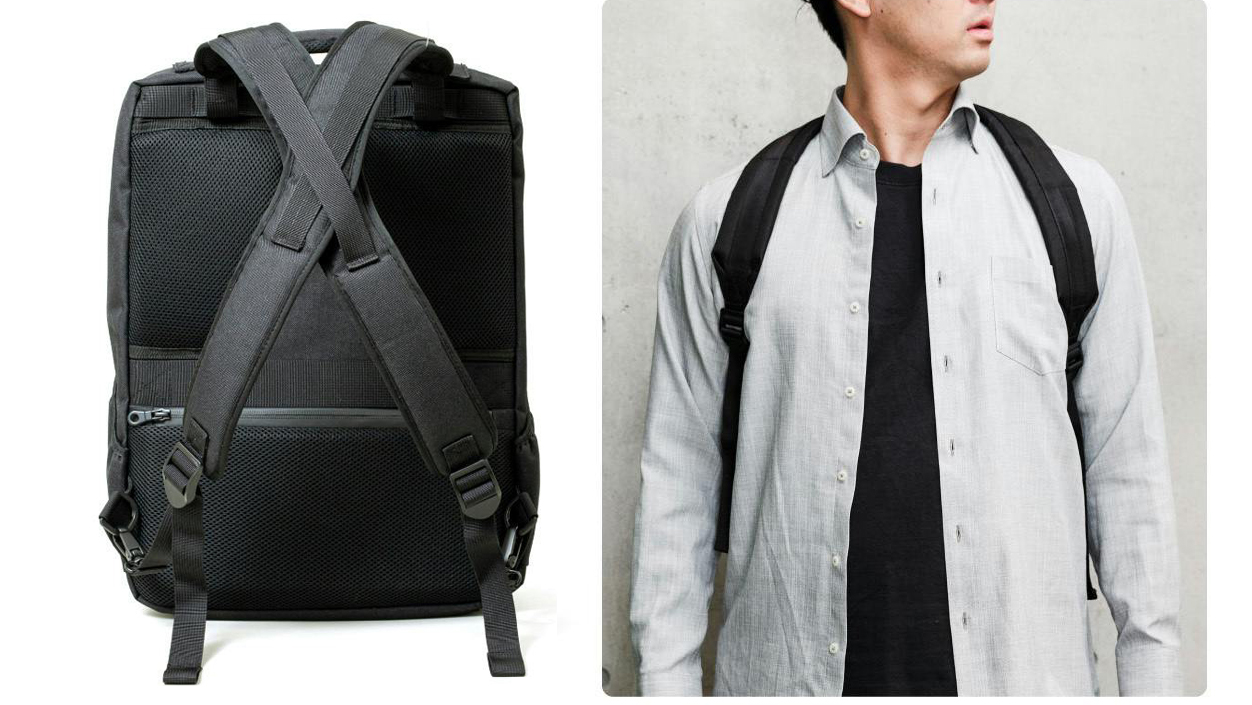 【美品】肩の負担を軽減するバックパック　fixpac fixpac-1_2TOP.jpg