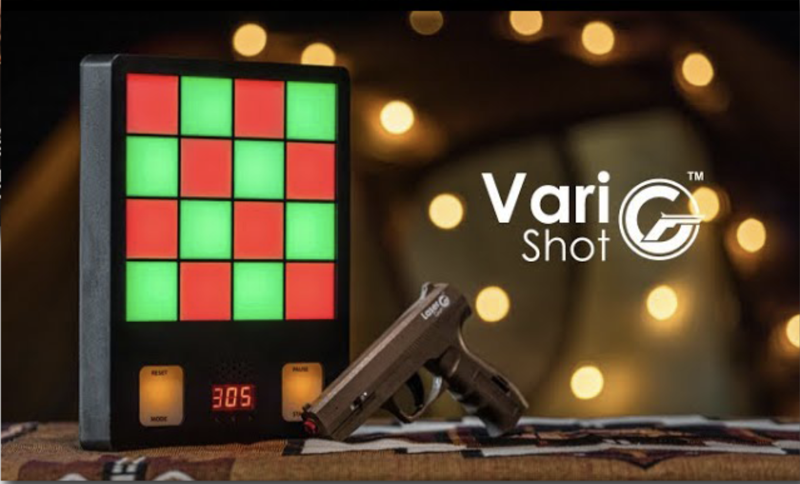 映画のワンシーンの気分で。自宅で楽しめる、本格レーザーガンの