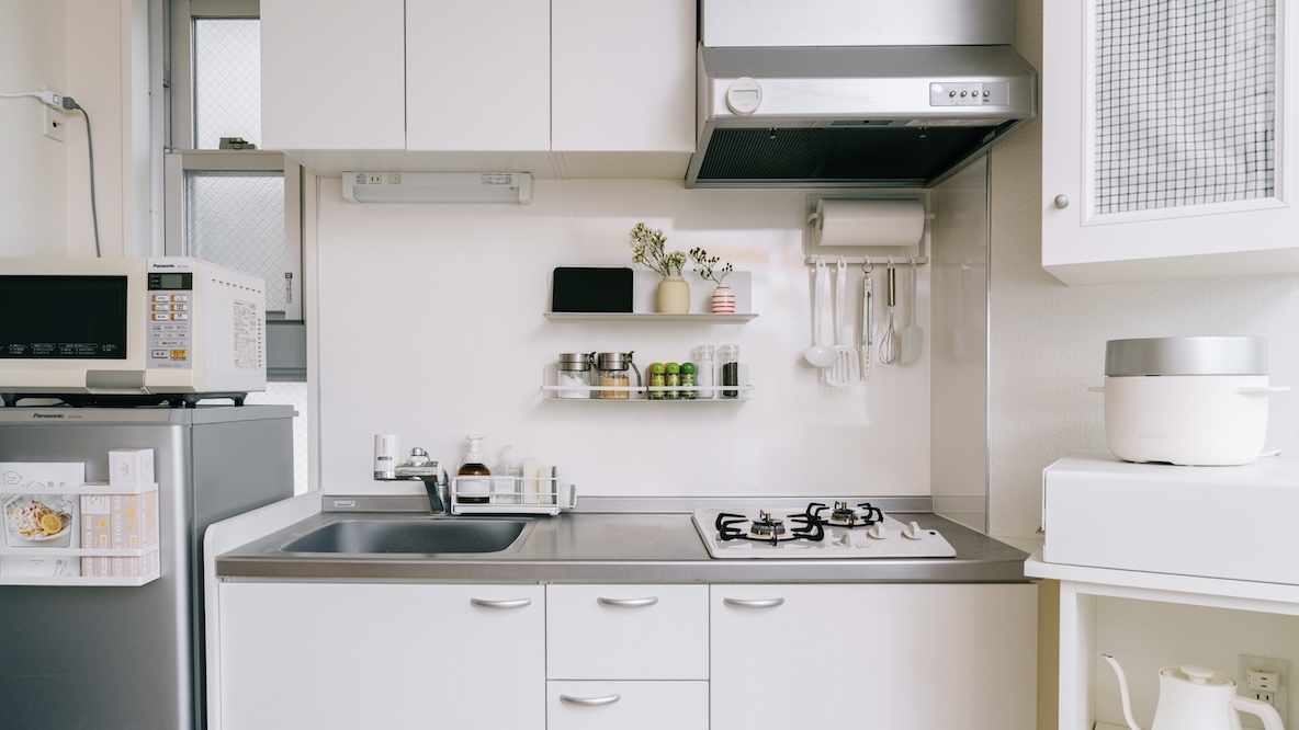 新品 エレコム レンジ下収納 スライドテーブル 耐荷重22Kg