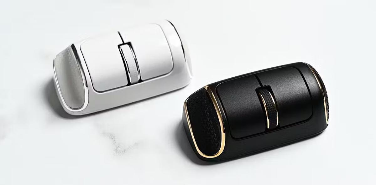 新幹線でもカフェのちっちゃい席でも。どこでも作業できる“自由マウス