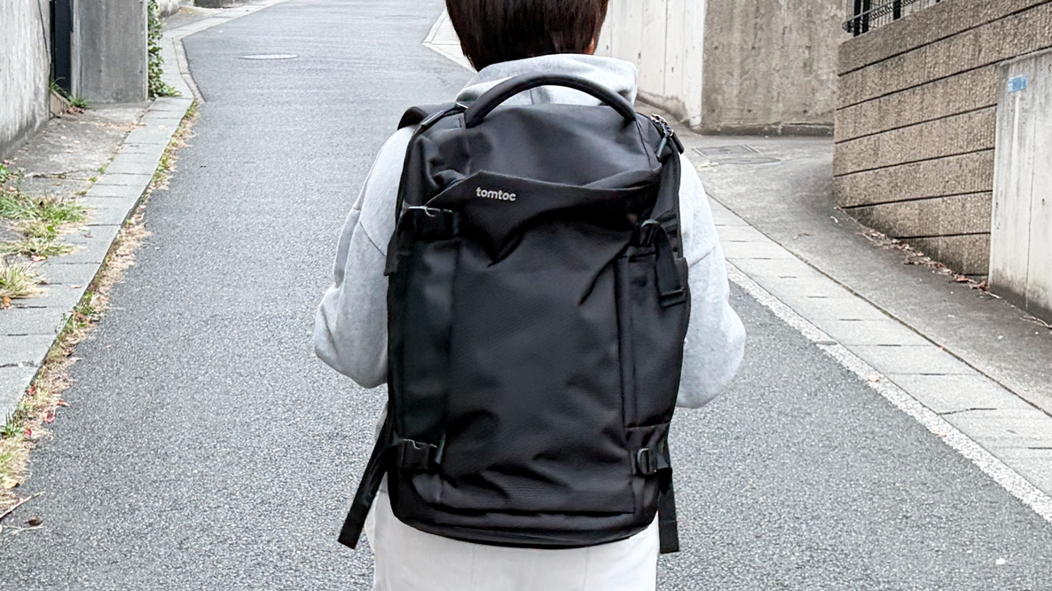 tomtocのバックパックで「疲れ」が激減…！値段で選んだつもりが優秀