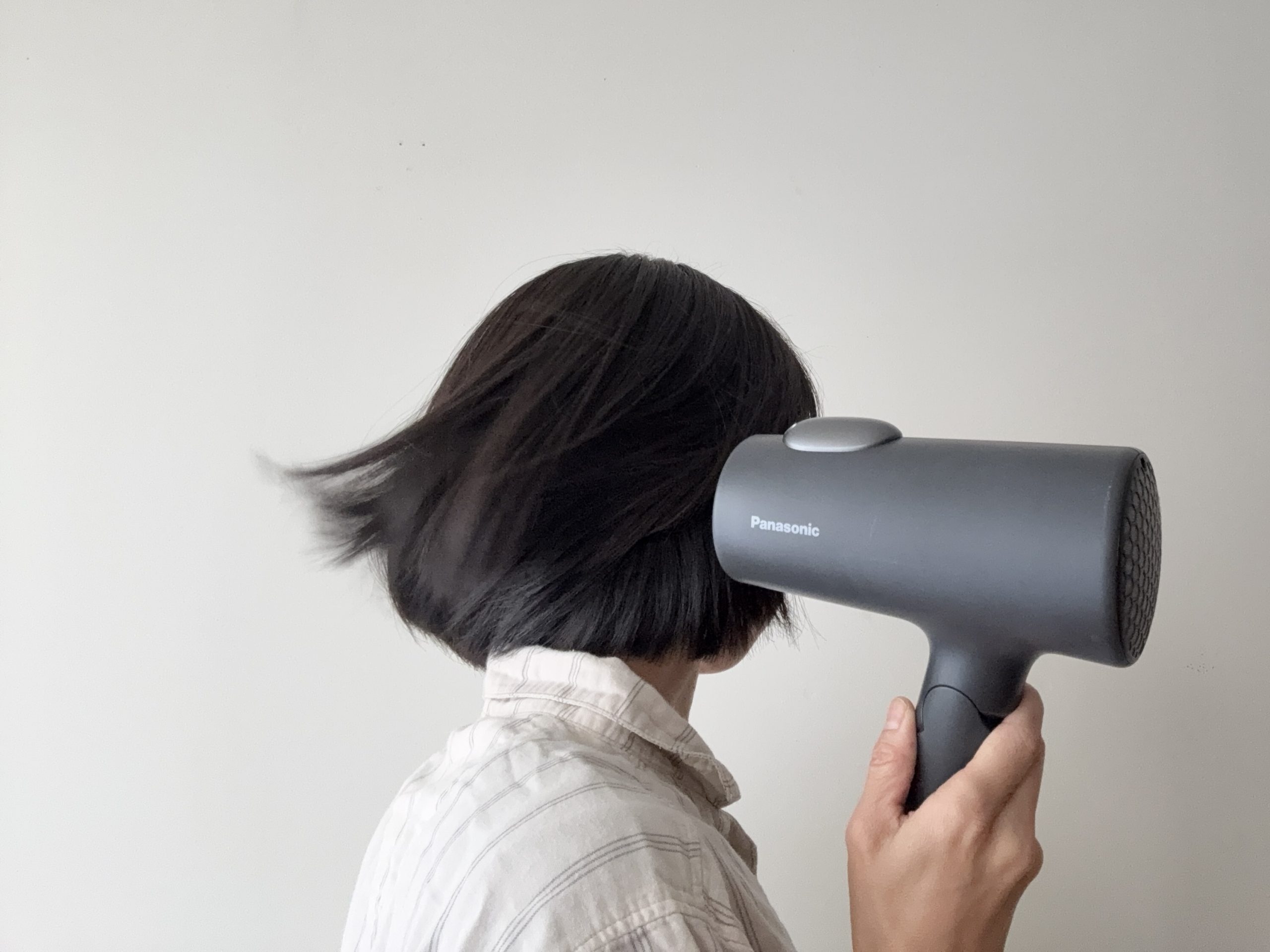 Panasonic ヘアドライヤー グレー ナノケア パナソニック Panasonic ヘアドライヤー 折りたたみタイプ EH