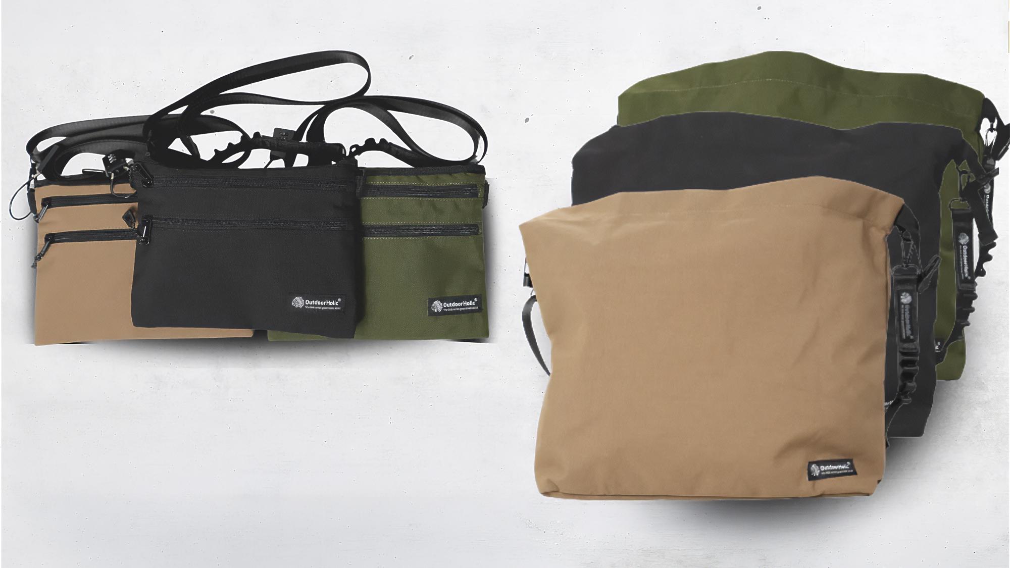 お出かけ先で荷物が増えても安心。トートに広がるサコッシュって頼りに
