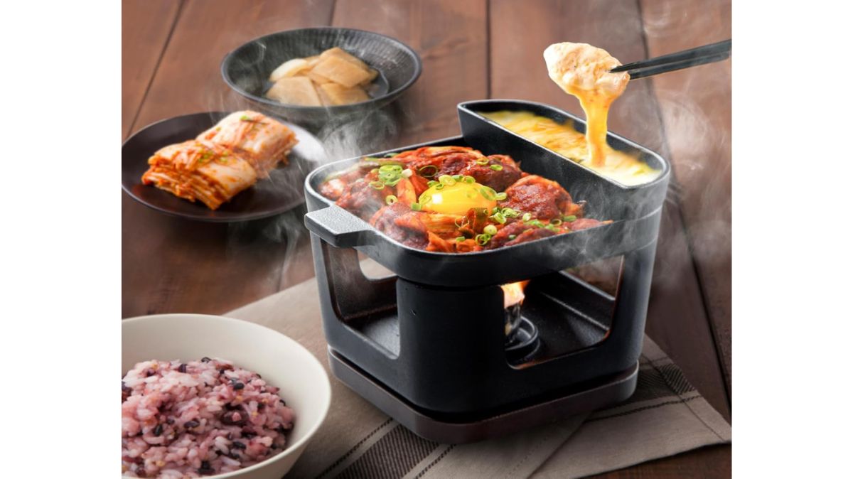鋳鉄製グリルパン、野菜・肉用ノブコントロール付きまとめての購入は値引き出来ます。 ソースも最後までアツアツな「卓上ひとりご飯堪能」グリル、見つけまし