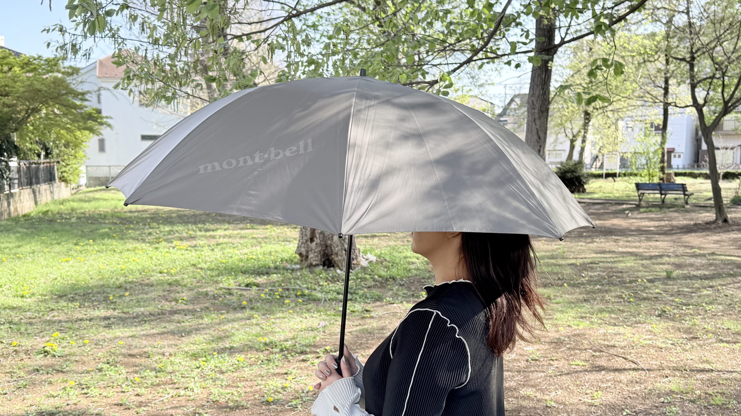 日傘と雨傘「モンベル」の2wayアンブレラ。60cmサイズがちょうど良かっ 日傘と雨傘「モンベル」の2wayアンブレラ。60cmサイズがちょうど良かっ