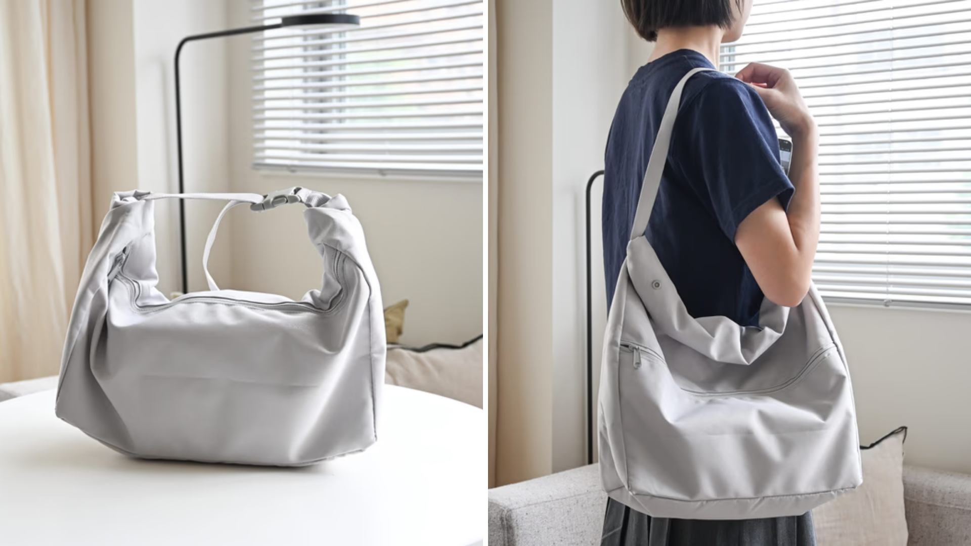 タイ高級スーパー　エコバッグ　42×40 グレープ　nao様おまとめ 山崎実業 保冷&保温バッグ】中身に合わせて形が変わる「3段変形エコ
