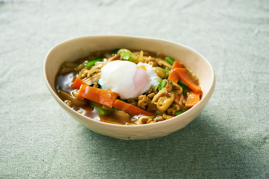 あんかけカレーうどん