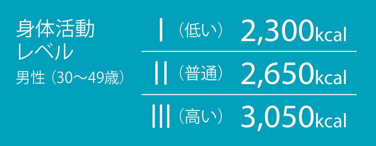 推定エネルギー必要量