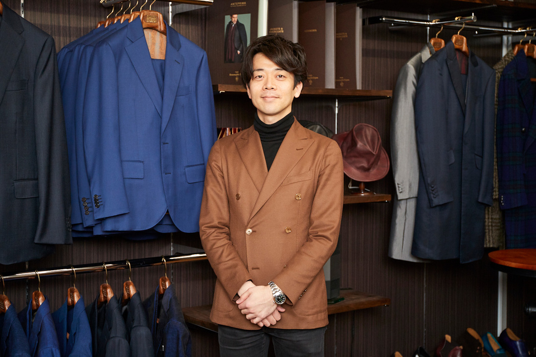 〈ファッションスタイリスト ジャパン〉の吉川浩太郎さん