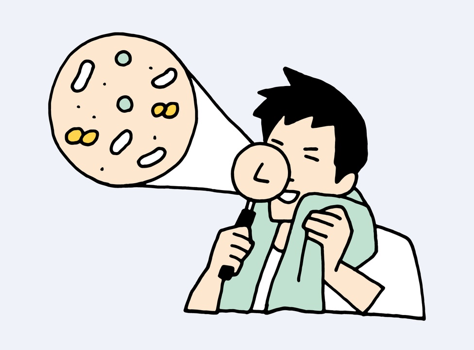 善玉菌も悪玉菌もちゃんといます