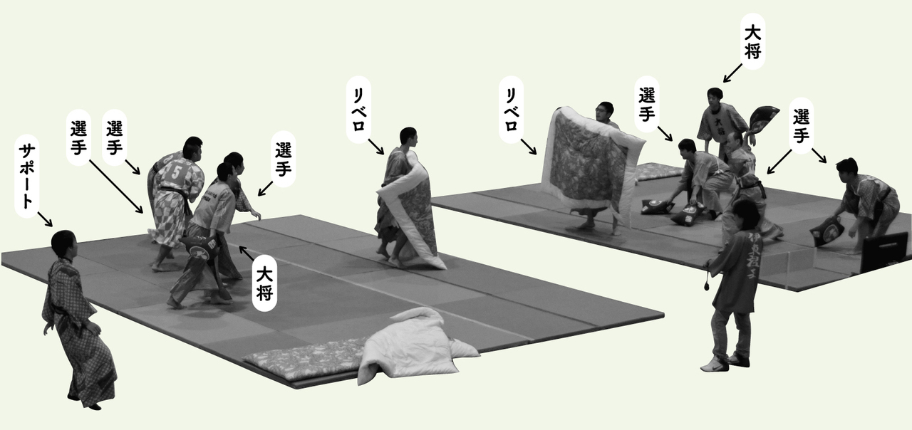 枕投げ