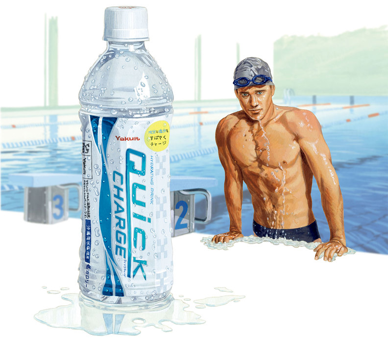 水泳などの有酸素運動の後に