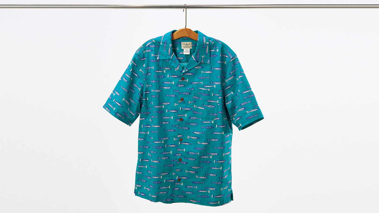 L.L.Beanのトロピックシャツ