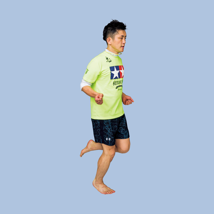 エア縄跳び