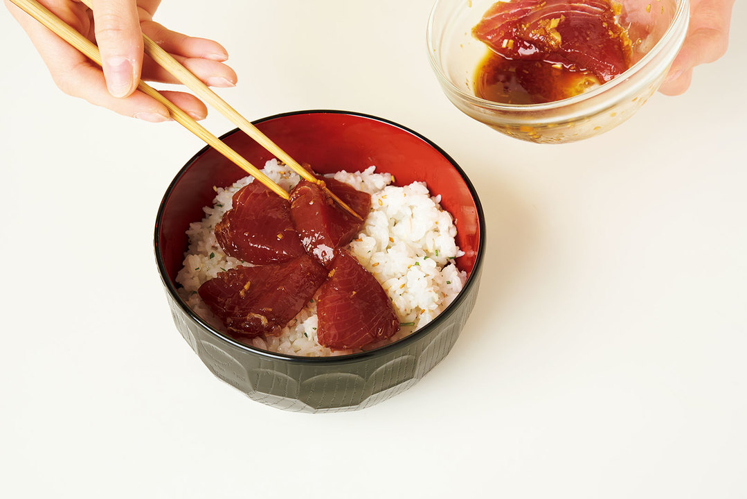 カツオののっけ丼
