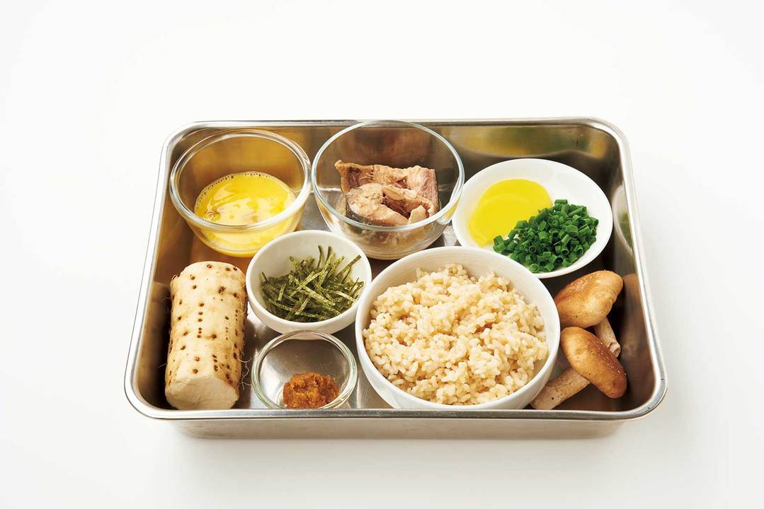 鯖のとろろご飯